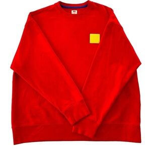 LEGO GROUP X LEVI'S® RELAXED CREWNECK SWEATSHIRT.SAN FRANCISCO, CALIFORNIA.